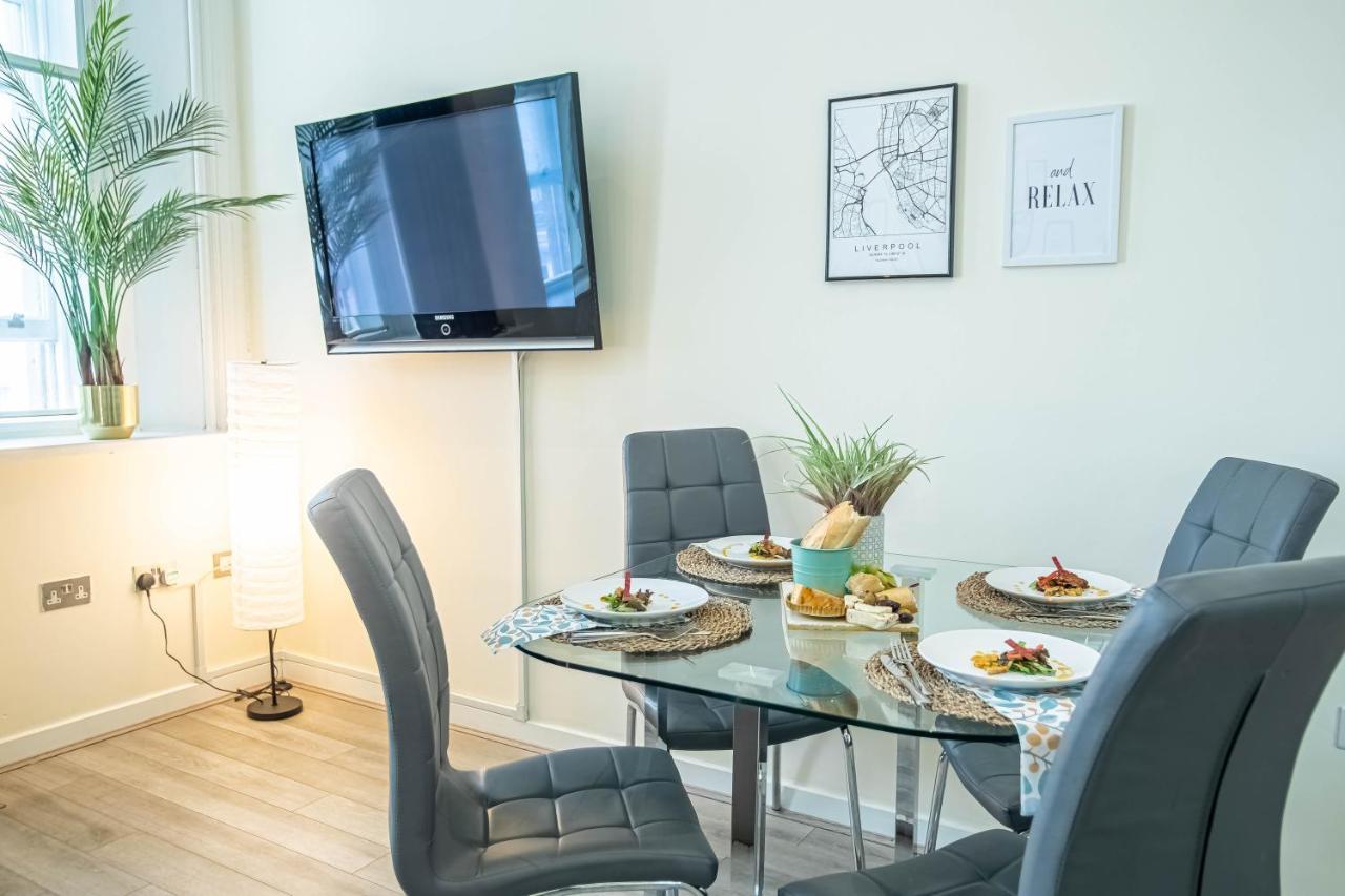 Luxe Apartments Near Albert Docks - 3 Graces - Liverpool One - Business, Contract & Corporate Ready מראה חיצוני תמונה